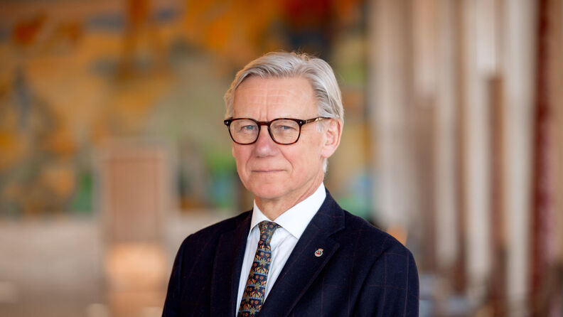Portrett alvorlig