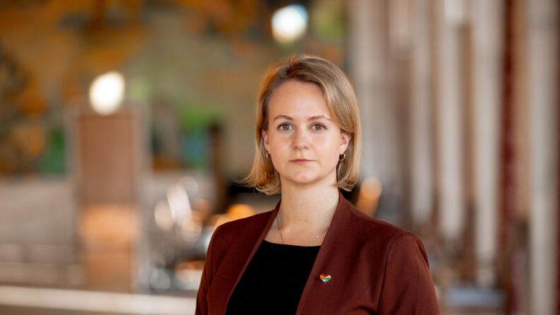 Portrett alvorlig