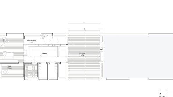 Tegningen viser hva vi håper å få bygget i første byggetrinn