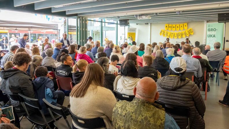 Åpning av Romsås kulturhus 