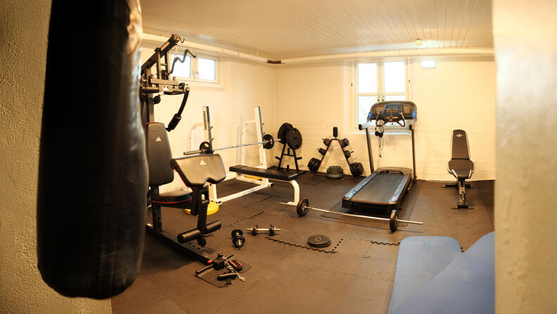 Treningsrom i kjeller
