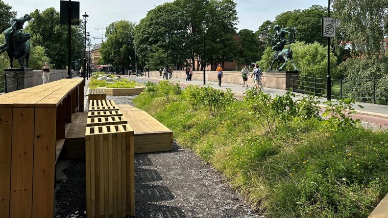 Langbord i Bylivsgata Nedre Grünerløkka