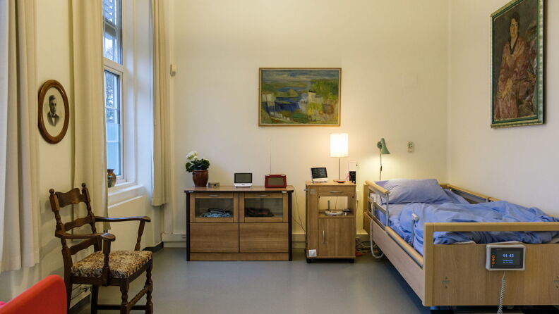 Soverom med hjelpemidler