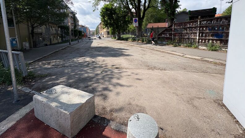 Foto av arealet i Seilduksgata. 