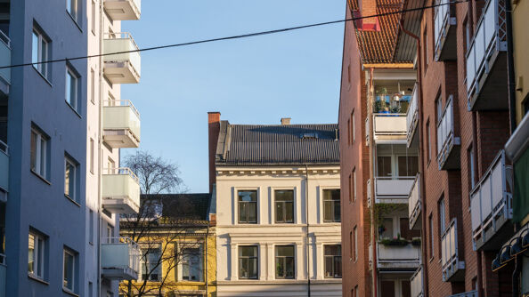 Boliger mellom Bogstadveien og Ole Vigs gate