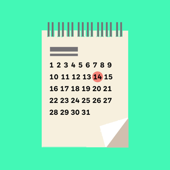 Illustrasjon av kalender