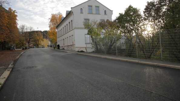 Oslo gate ligger vakkert til