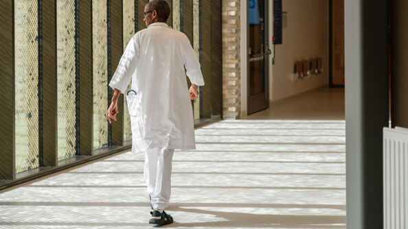 Ansatt på den nye legevakten